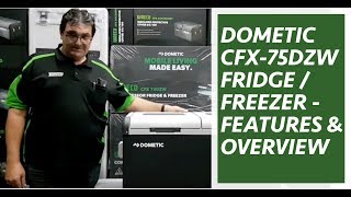 NEW Dometic Waeco CFX75DZW Fridge Freezer Demo Features Specifications Review [upl. by Gnouh]