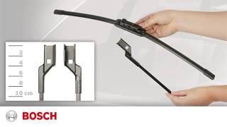 Bosch ICON Top Lock Slide Wiper Blade Installation [upl. by Otnicaj496]