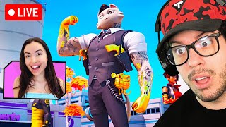 Playing FORTNITE with MY ALMOST WIFE Chapter 2 Remix [upl. by Lebatsirc]