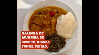 GALINHA DE MUAMBA DE DENDEM  KISACA FUNGE [upl. by Burnsed55]