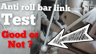 VW Passat Golf How to check Anti Roll Bar link if good or not [upl. by Leahcimnhoj]