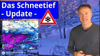 Alles zum kräftigen Schneetief und zum Winterwetter der nächsten Tage [upl. by Berglund314]