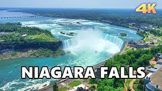 NIAGARA FALLS  ONTARIO CANADA 4K [upl. by Hgielsa]