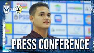 PRE MATCH PRESS CONFERENCE vs PSS Sleman [upl. by Wilkinson]