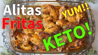 Alitas de Pollo Keto ¡Crujientes y Deliciosas [upl. by Eadwina33]