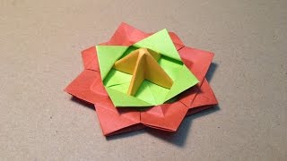 Origami Spinning Top [upl. by Dlanigger]