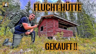 FLUCHTHÜTTE GEKAUFT in SCHWEDEN  NEUES Projekt beginnt  Survival Mattin [upl. by Dov786]