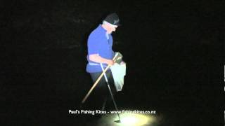 Flounder Gigging Spearing With The Best Flounder Gigging Lights [upl. by Langan]