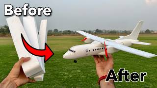 Make A Rc Plane AN140 Out of Thermocol rcplane diyprojects airplane [upl. by Kreit]