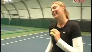 Maria Sharapova  On Her own Grunting Issue [upl. by Kevan]