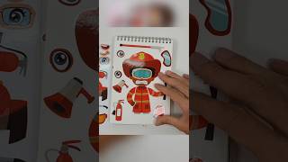 Firefighter Cartoon stickerbook [upl. by Matthaus]