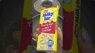 Milky Bar Dalgona Candy😍😍 Fail or Pass PragatiVermaa TriptiVerma [upl. by Anirec]