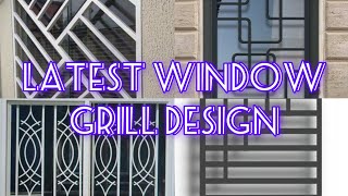 Latest Window Grill Design  Latest Design For Window  Latest Iron Grill Design [upl. by Hsilgne]