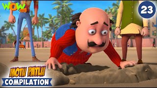 Motu Patlu Season 13  Compilation 23  Motu Patlu New  Cartoons For Kids  spot [upl. by Alioz249]