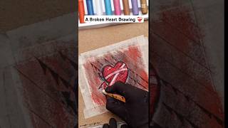 A Broken Heart Drawing broken drawing shorts [upl. by Amethist]