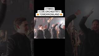 Unforgettable moments with a live orchestra at 20y tomorrowland 🔥 techno festival edm [upl. by Ardua]