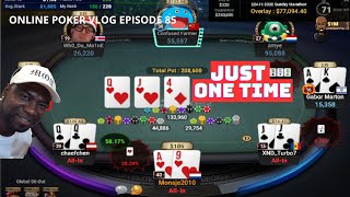 What an interesting flop  Poker Vlog 85 [upl. by Yeslrahc]