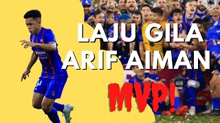 ARIF AIMAN VS TERENGGANU  FINAL PIALA FA 2022 TERENGGANU VS JDT  GOALS HIGHLIGHTS INCLUDED [upl. by Baras762]