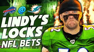 NFL Picks Week 2 BillsDolphins Thursday Night Football 912  Lindys NFL Locks [upl. by Hermy687]