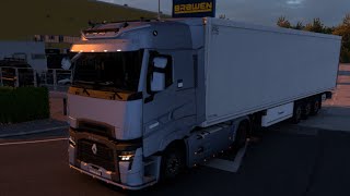 Livraison de VIANDE DE POULET en GRECE EURO TRUCK SIMULATOR 2 🚛 [upl. by Ynnij]