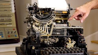 Teletype Model 19 Part 2 Baudot Teletype Intro and Demo [upl. by Eellehs]