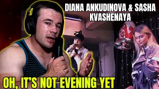 Diana Ankudinova and Sasha Kvashenaya  Oh it’s not evening yet Reaction [upl. by Volpe128]