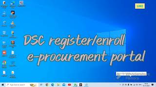 DSC Register Process  Procurement Portal  Delhi Govt Tenders tender dsc [upl. by Vasiliki]