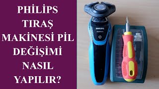 Philips Tıraş Makinesi Batarya Değişimi [upl. by Pascal112]