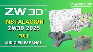 Instalación ZW3D 2025 Premium Versión Completa [upl. by Alisia872]