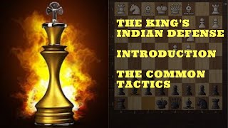 Kings indian defence from A  Z  Introduction common sacrifices [upl. by Sirromal]