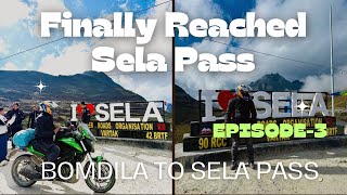 Finally Reached Sela Pass  Bomdila To Sela Pass  Guwahati to Tawang Ep 3  Shafi Vlog [upl. by Berhley]