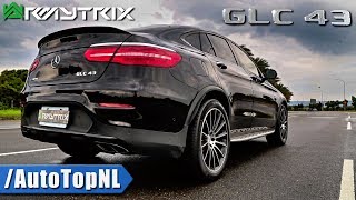 Mercedes GLC 43 AMG Coupe w Armytrix Exhaust – LOUD ACCELERATION amp REVS [upl. by Rehc385]