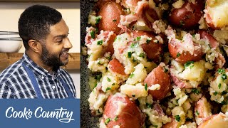 How to Make Crushed Red Potatoes with Garlic and Herbs [upl. by Rubma]