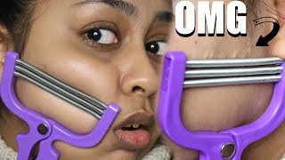 WTF IS THIS WEIRD £3 HAIR REMOVAL DEVICE DOES IT WORK [upl. by Keener380]