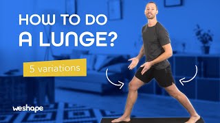 Lunges for Beginners  How to do a lunge [upl. by Oalsinatse]