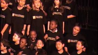 PS22 Chorus quotCome Sail Awayquot at Heroes Gala [upl. by Eyram]