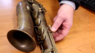 This original Adolphe Saxophone circa late 1800s [upl. by Noreh]