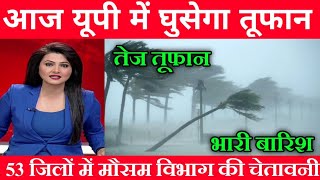 WeatherTodayUpdate पश्चिमी विक्षोभ से बदलेगा मौसम का मिजाज इन इलाकों में भारी बारिश today [upl. by Leid]