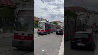 Wien DöblingGrinzing Straßenbahn Österreich driving tram austria wien [upl. by Ahsita755]