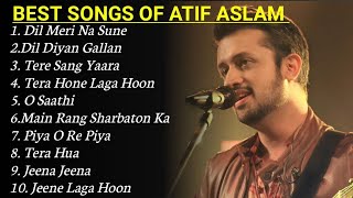 Best Of Atif Aslam  Atif Aslam Top 10 Songs Jukebox  Atif Aslam Hit Songs 2024  Live Stream [upl. by Modnarb912]