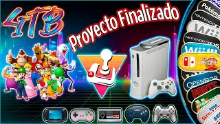 Batocera 4TB Proyecto finalizado Xbox 360 incluido Retro gaming Full [upl. by Nicky]