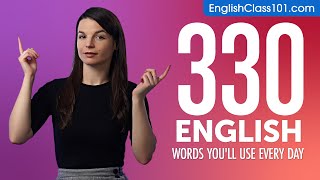 330 English Words Youll Use Every Day  Basic Vocabulary 73 [upl. by Derag]