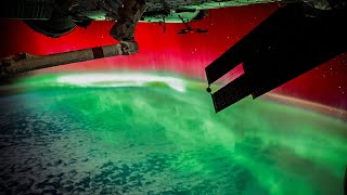 ISS Timelapse  Aurora amp Kessler Syndrome 12 Aug 2024 [upl. by Nelan]