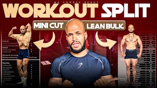 My Mini Cut amp Lean Bulk Workout Split 🦍 How I Trained To Cut Fat amp Build Muscle  Telugu Fitness [upl. by Nonnarb481]