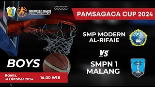 SMP MODERN ALRIFAIE VS SMPN 1 MALANG  PAMSAGACA CUP 2024 TOURNAMENT BASKETBALL [upl. by Malliw]