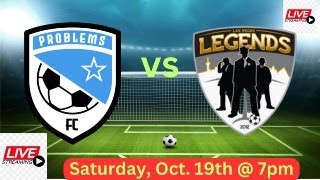 Problems FC vs Las Vegas Legends Soccer Game [upl. by Eeldivad]