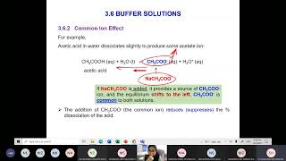 CHM096 TOPIC 3  ACIDS BASES ampIONIC EQUILIBRIA PH OF BUFFERS CAPACITY amp EFFECTIVENESS OF BUFFERS [upl. by Beal]