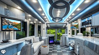 Top 8 Most Expensive Motorhomes In The World 2024 [upl. by Eimia796]