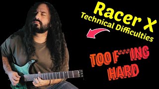 Racer X  Technical Difficulties Cover by Aiden Hassanzadeh [upl. by Oiramal914]