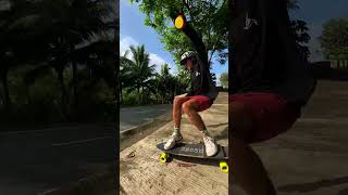 BIG LONGBOARD SLIDE INSIDE LINE [upl. by Yeliw]